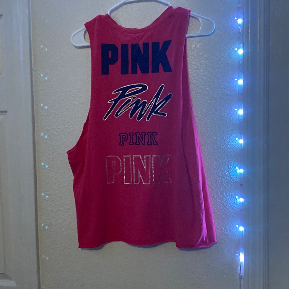 Hot pink PINK shirt